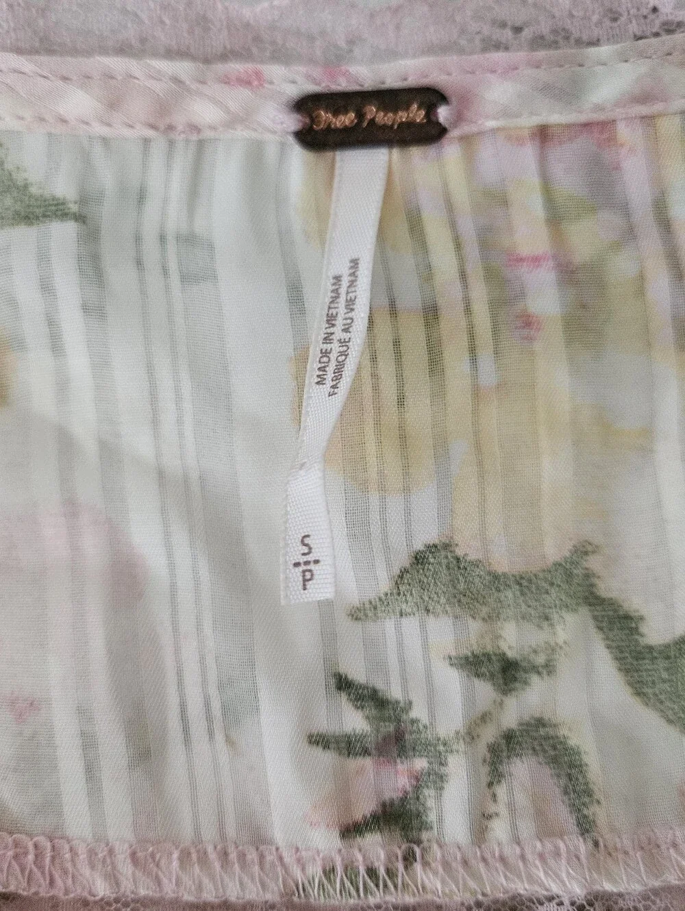 Free People lightweight pink